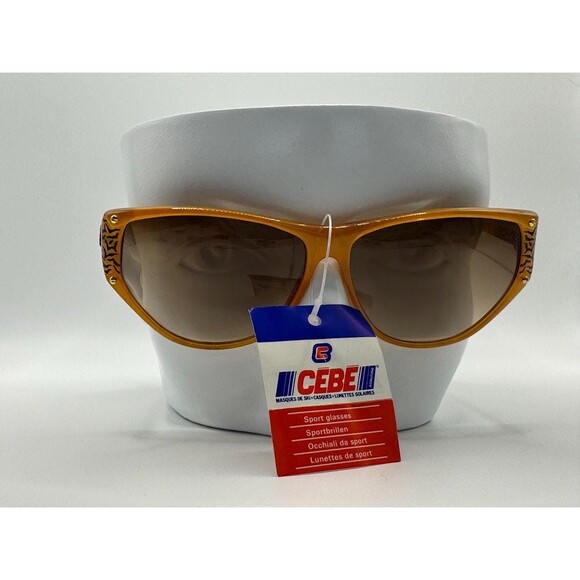 NWT Vintage Cebe Sport Sunglasses | Model 931 | Light Brown | Made in France - Picture 2 of 10